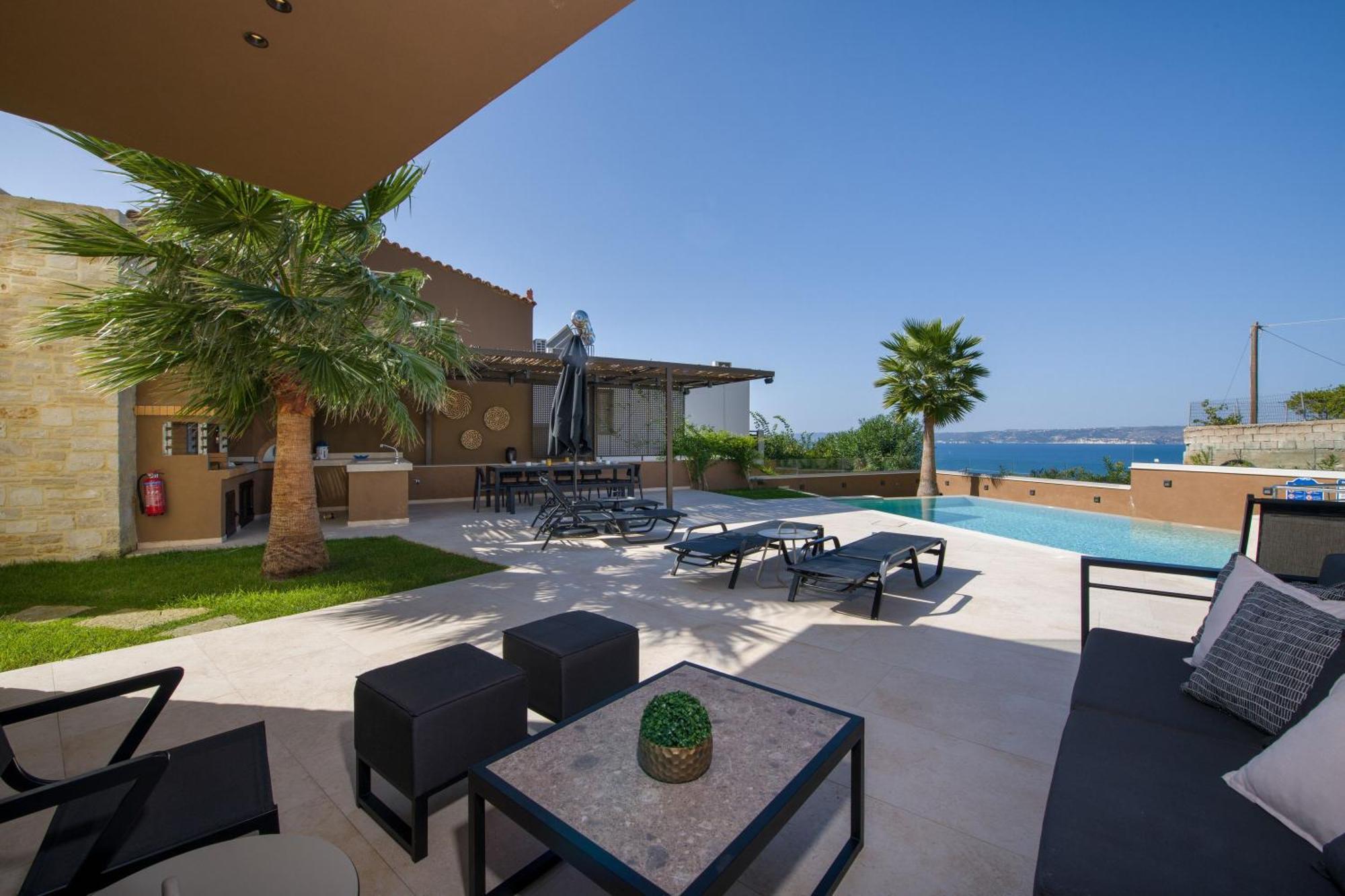 Almi-Cove Hilltop Villas Almirida المظهر الخارجي الصورة