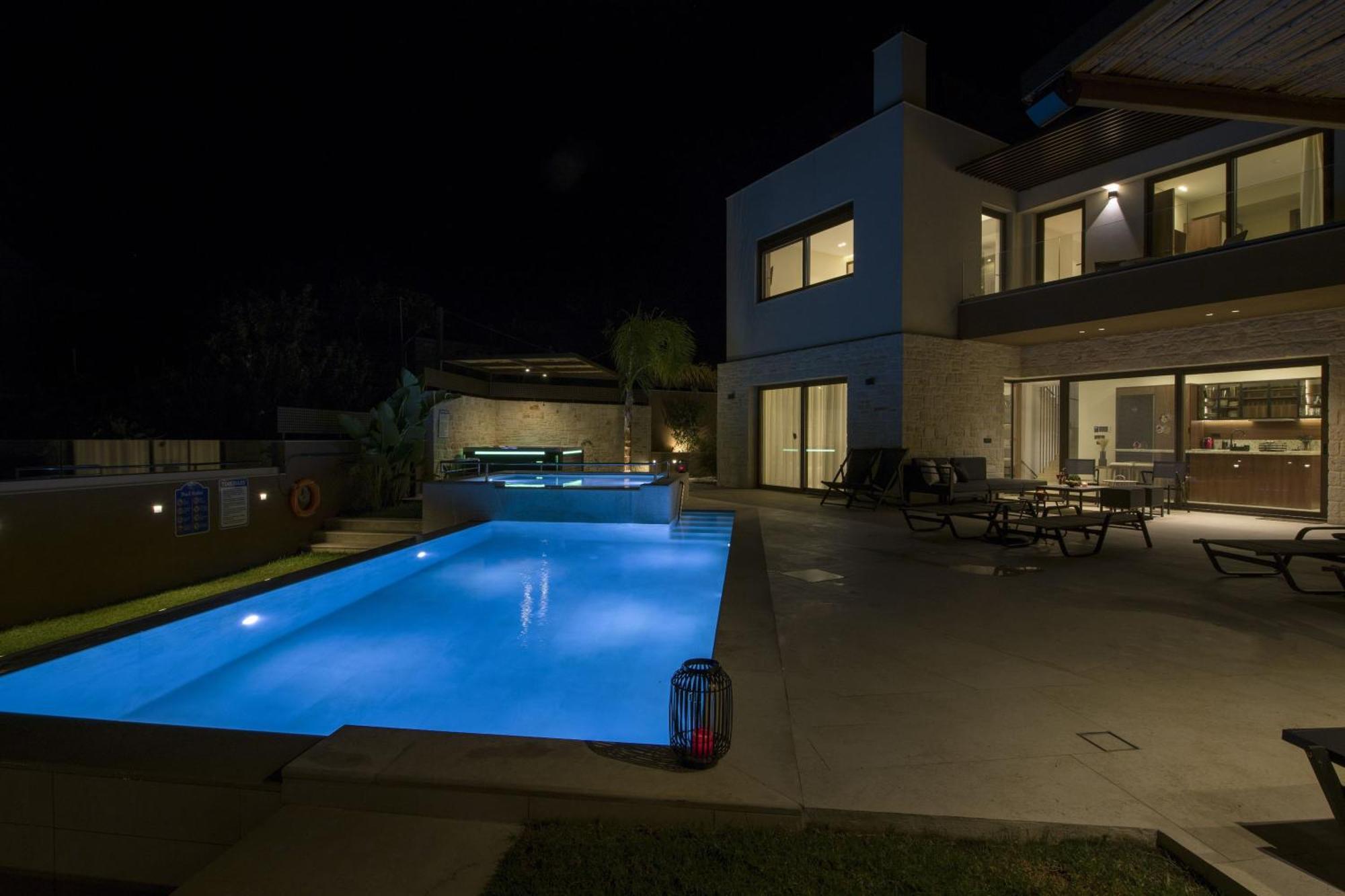 Almi-Cove Hilltop Villas Almirida المظهر الخارجي الصورة