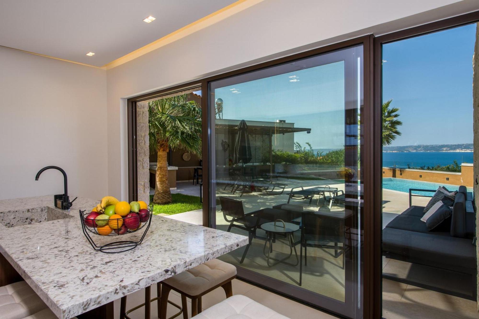 Almi-Cove Hilltop Villas Almirida المظهر الخارجي الصورة