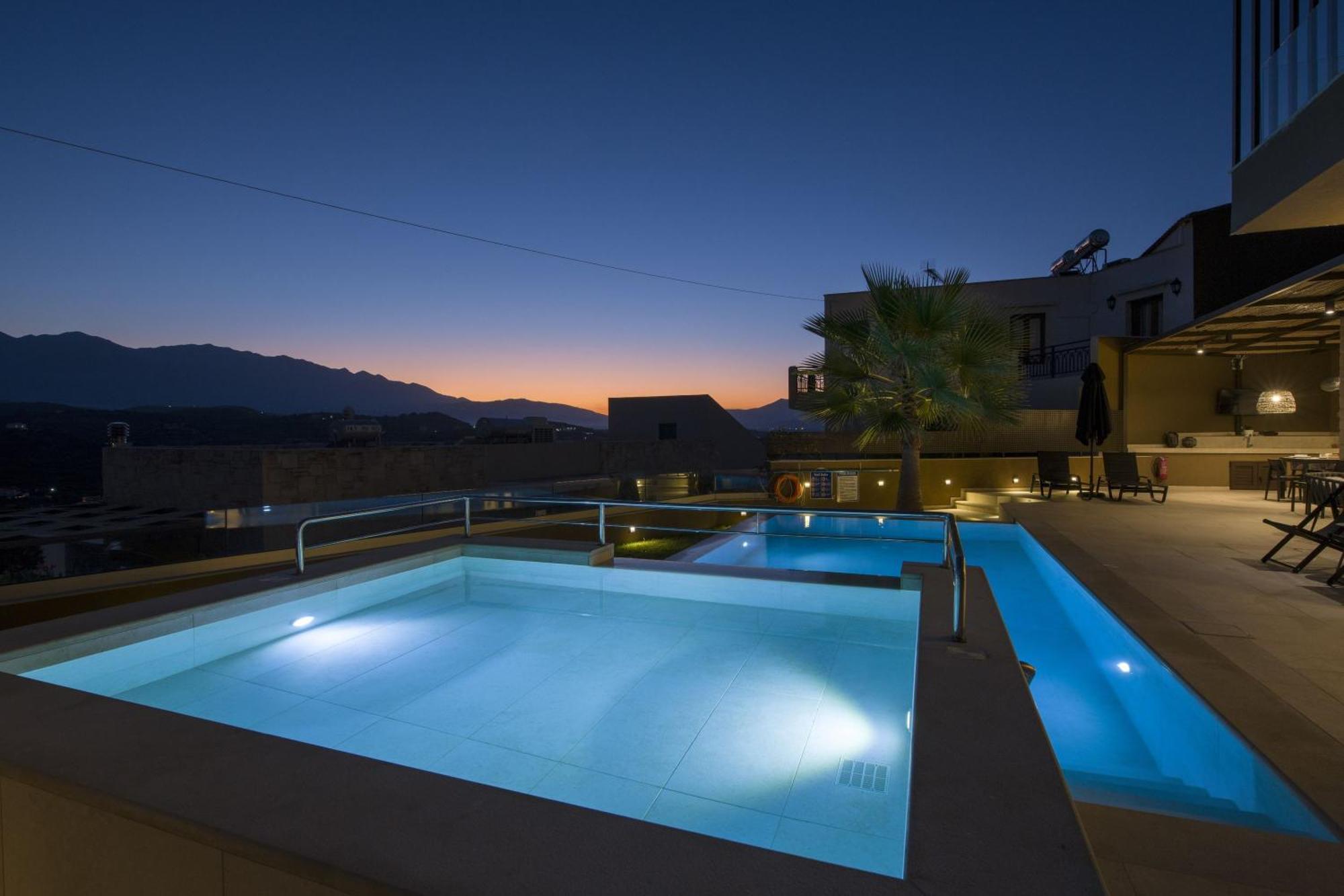 Almi-Cove Hilltop Villas Almirida المظهر الخارجي الصورة